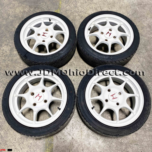 JDM DC2 Integra Type R 4x114 Wheels and Tires